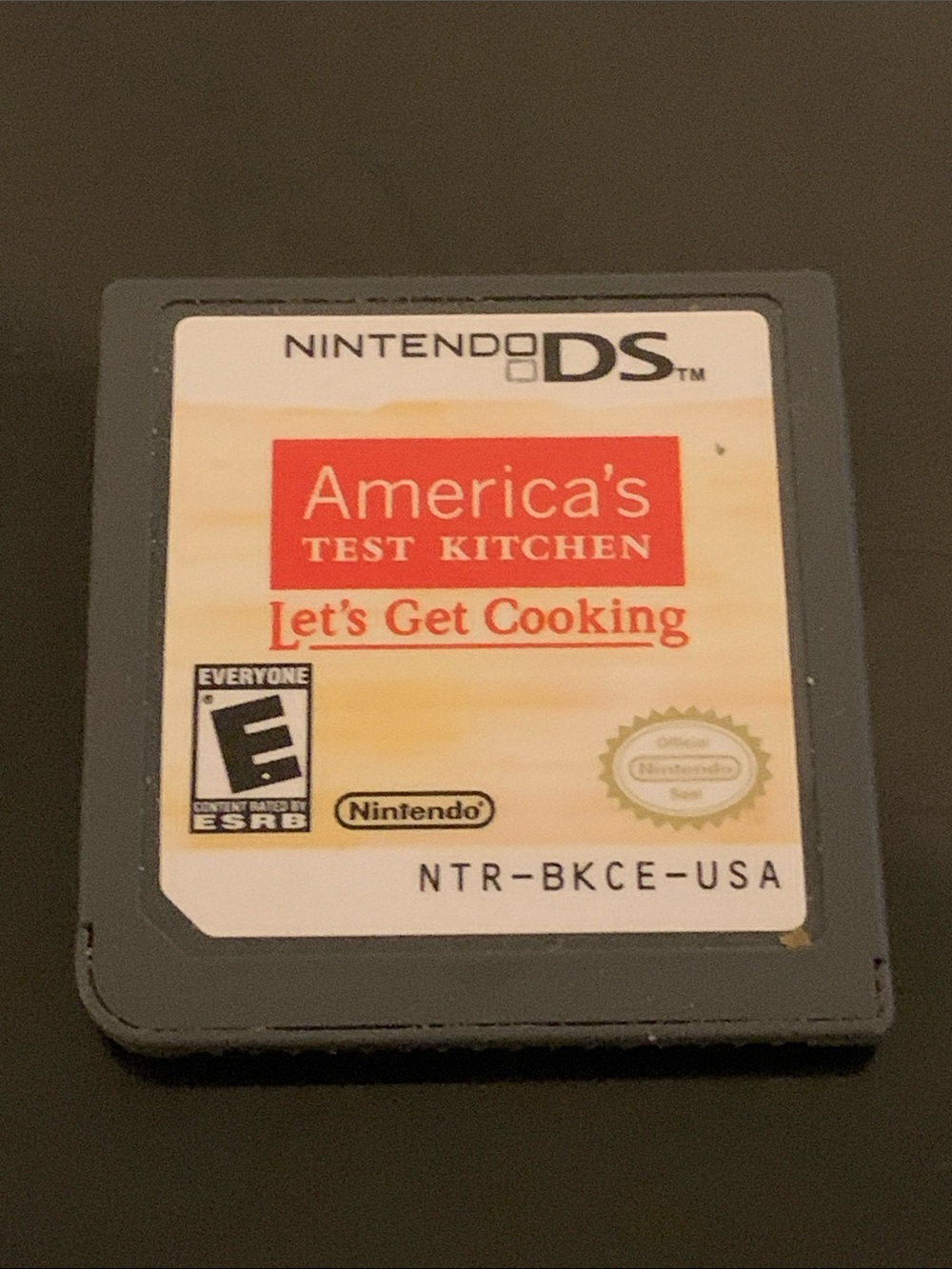 Nintendo DS - America's Test Kitchen: Let’s Get Cooking- Game Cartridge